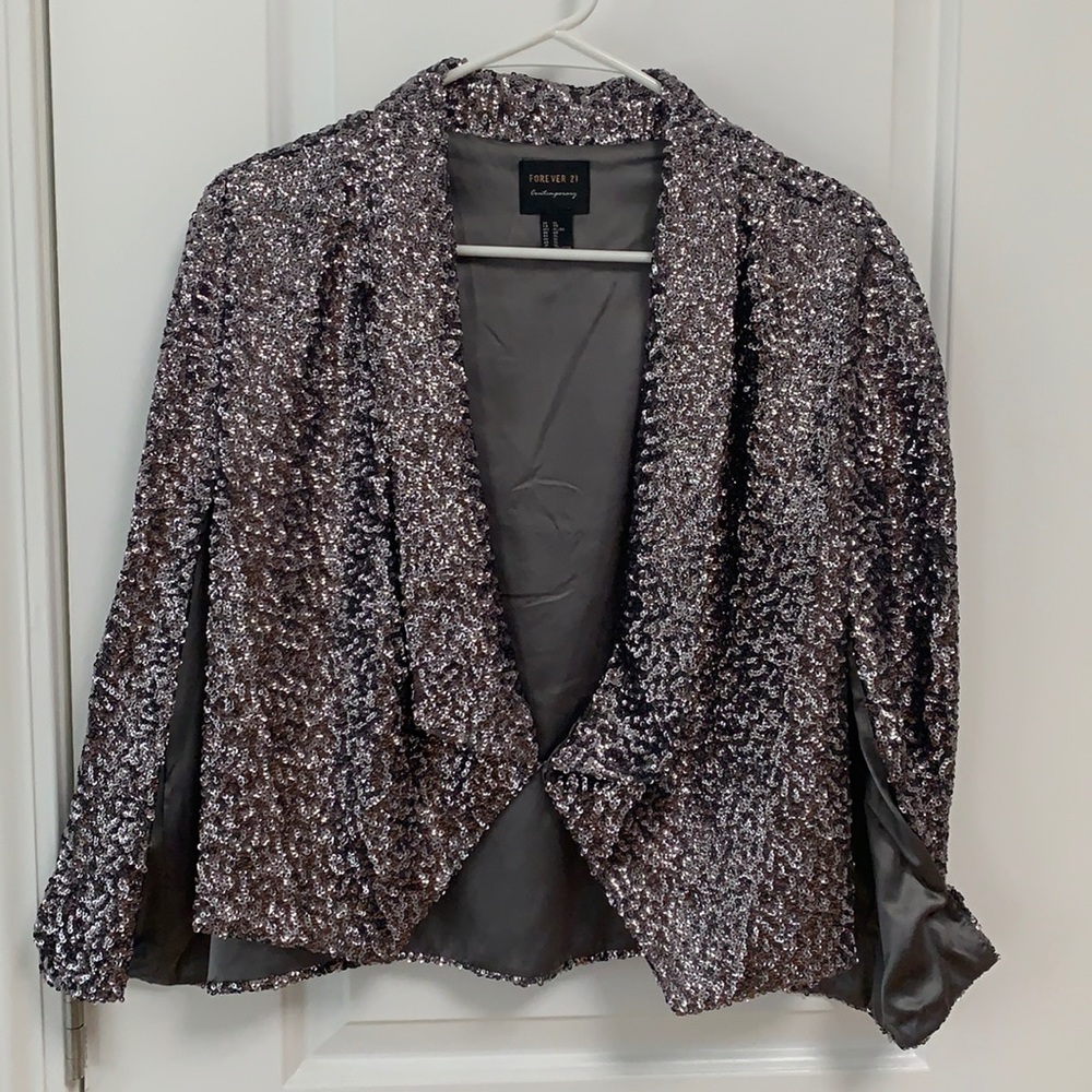 Forever 21 Sequin Cape